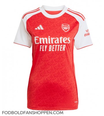 Arsenal Hjemmebanetrøje Dame 2025-26 Kortærmet